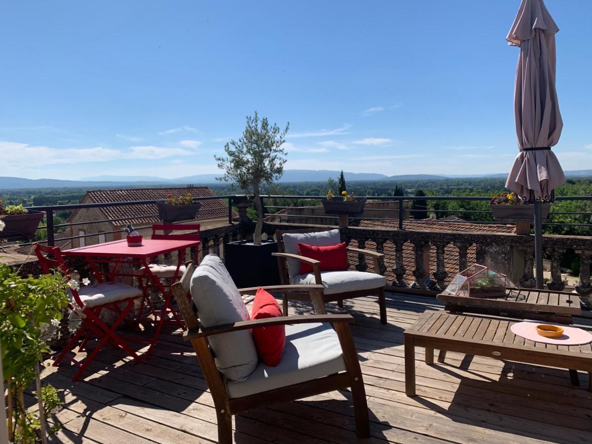 Bed and Breakfast Un Soir Sous Les Etoiles Châteauneuf-de-Gadagne Exteriér fotografie